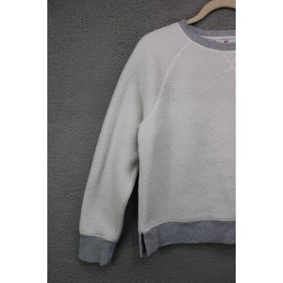 Vineyard Vines Long Sleeve Plush Fleece Sweatshirt-Size Small - Picture 3 of 9
